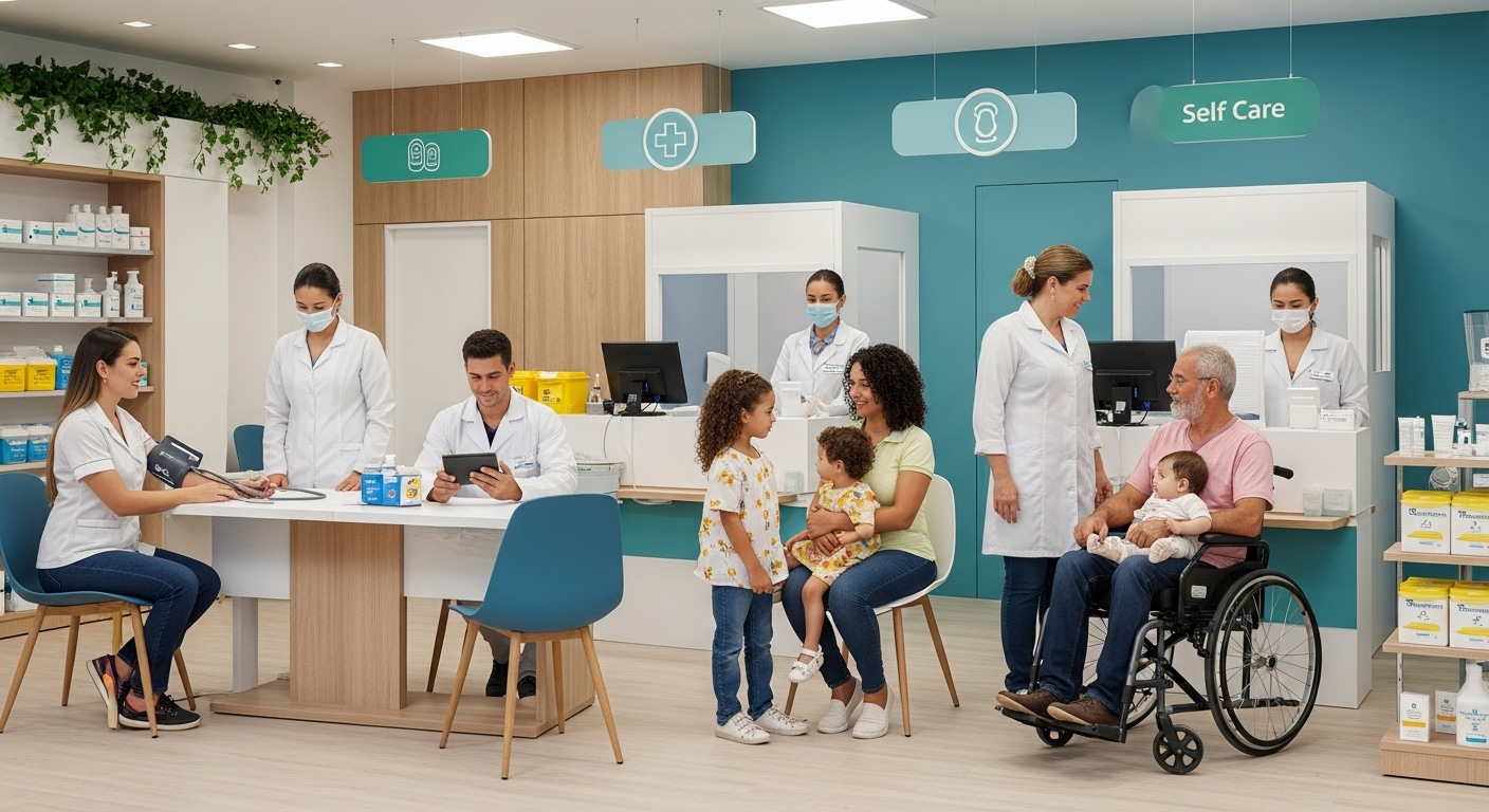 A Farmácia como Hub de Saúde da Comunidade